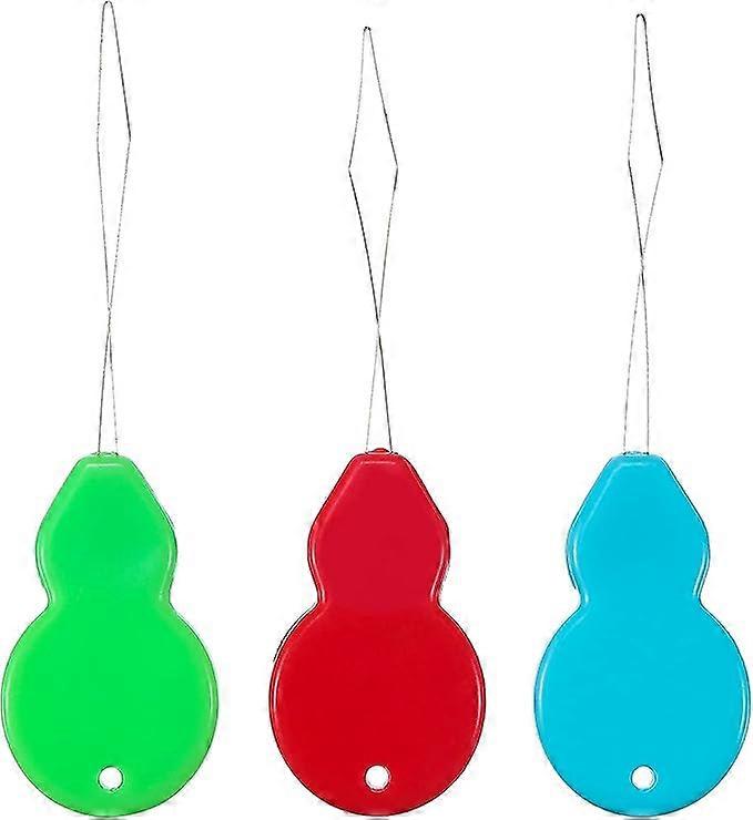 20 Pieces Needle Threader with Clear Box, Assorted Colors