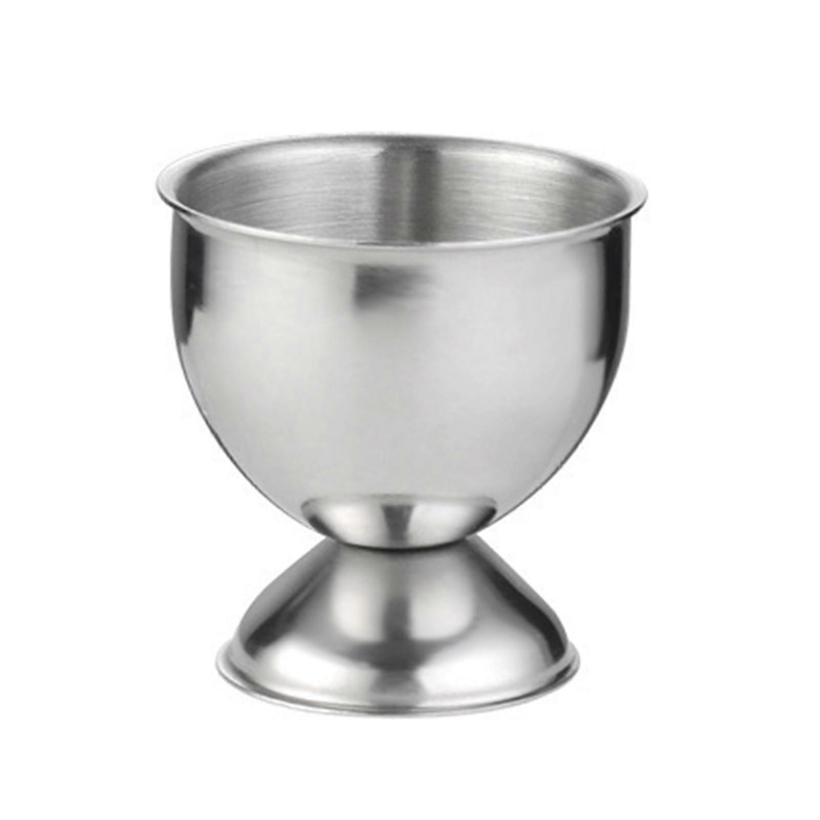 40ml Egg Cup Eco-friendly Rust-proof Stainless Steel Boiled Egg Container Cup for Bar