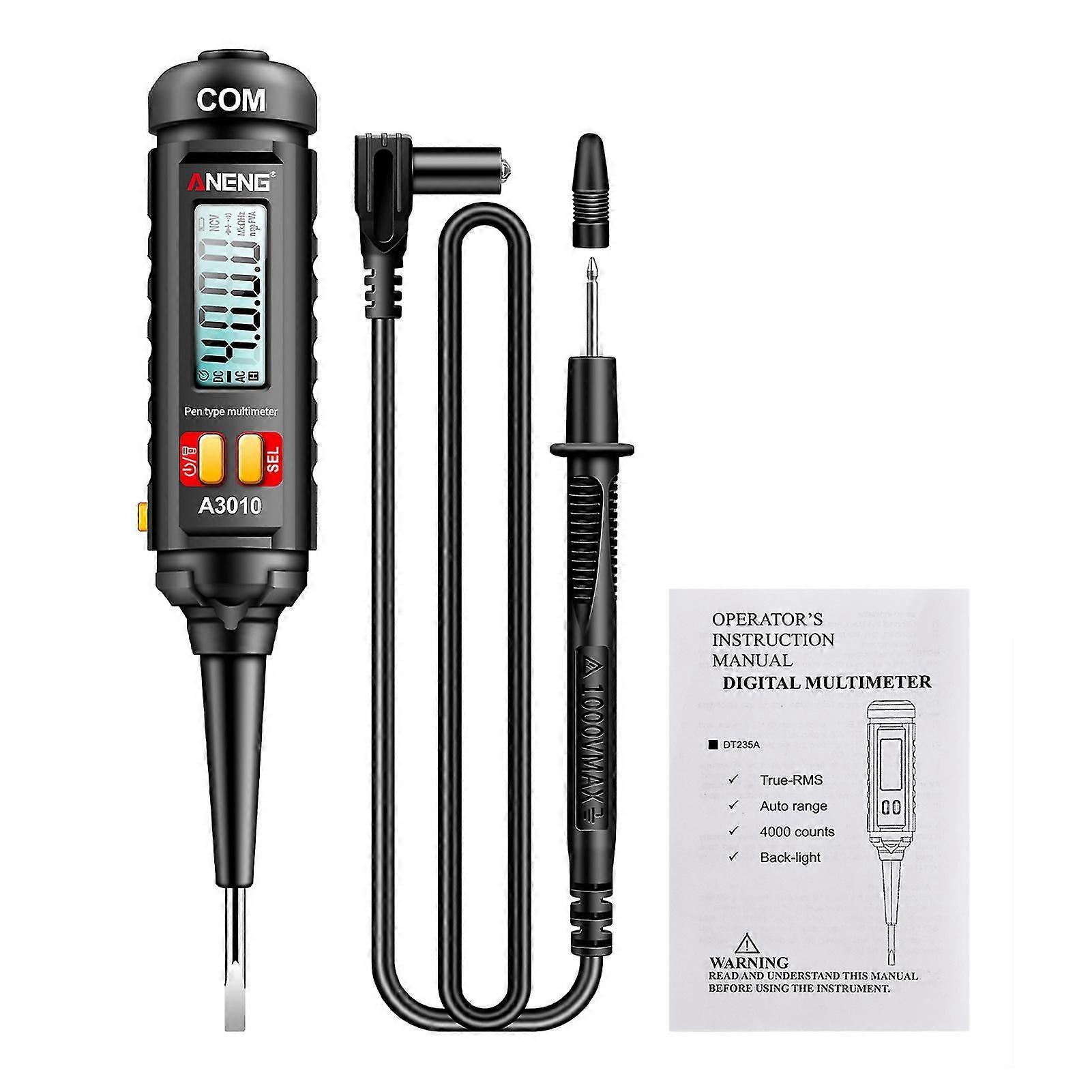 Auto Range Pen Shape Digital Multi Meter Fully Automatic Electrical Tester Electrician Tool