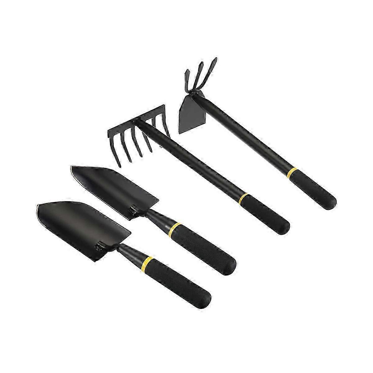 4 Adet Manganez Çelik Bahçe Küreği