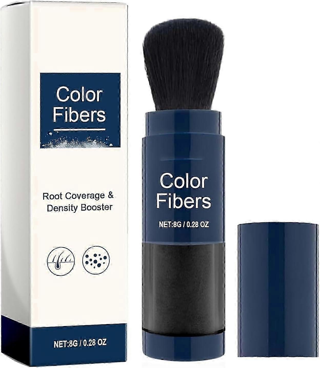 Supersize Color Fibers with Refill Set Temporary Hair Color for Root Touchup With Hair Thickening Fibers