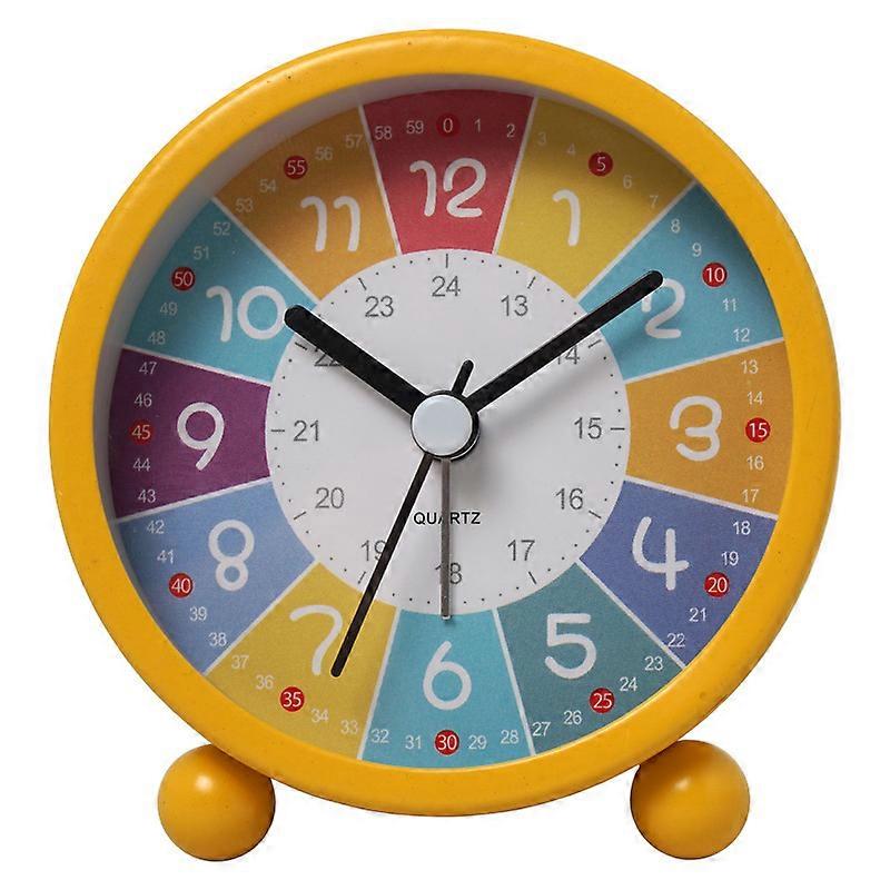 Time Explorer, Learning Clock for Kids with Simplified Time-telling, Colorful Dial, Battery Operated, Noiseless Analog Clock for Bedrooms and