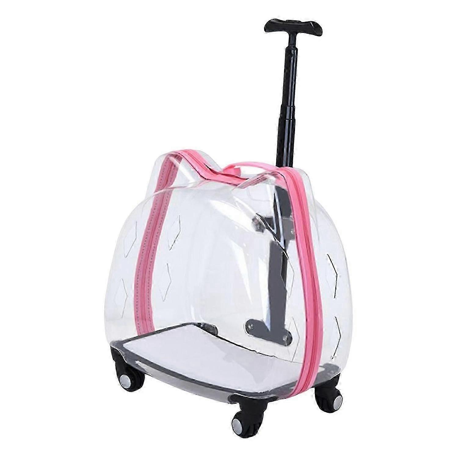 القط الناقل عربة حالة الأمتعة تنفس حمل الحقائب القط الكلب الناقل