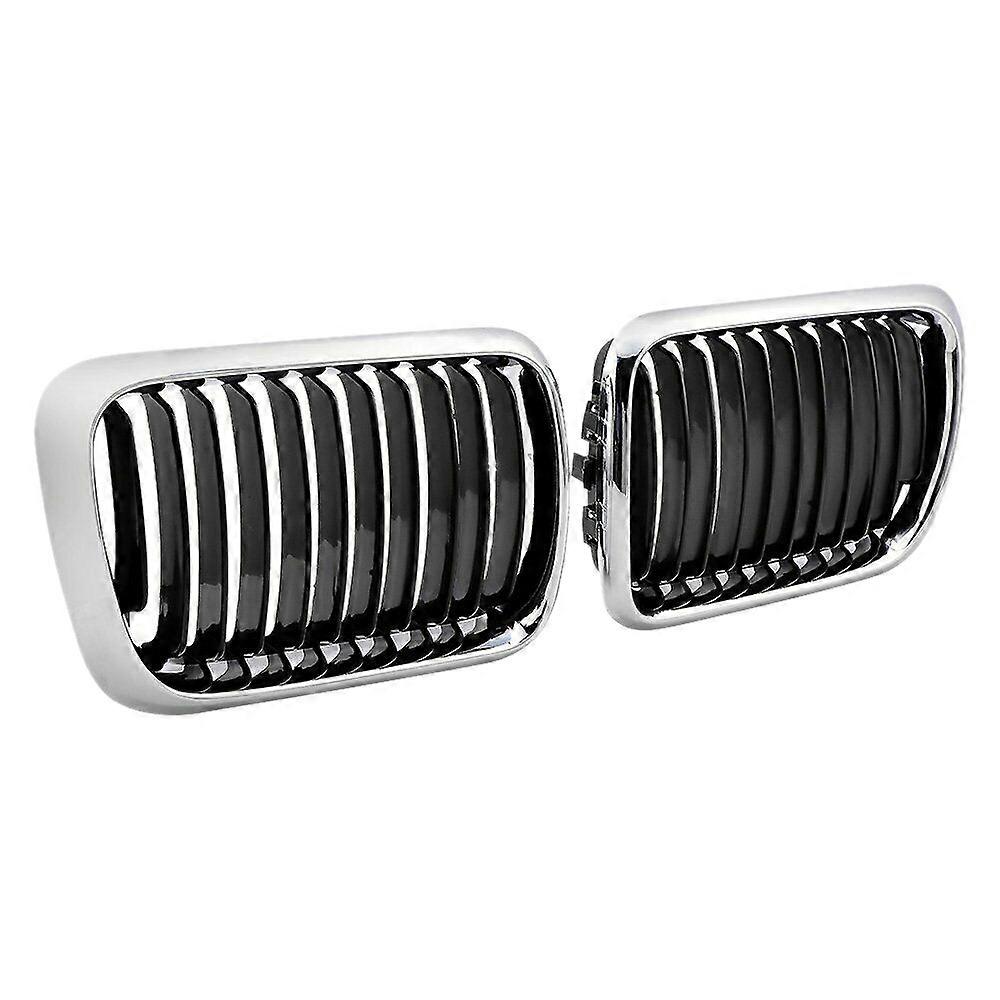 E36 Grill,Black Kidney Front Bumper Kidney Grille Grills For- E36