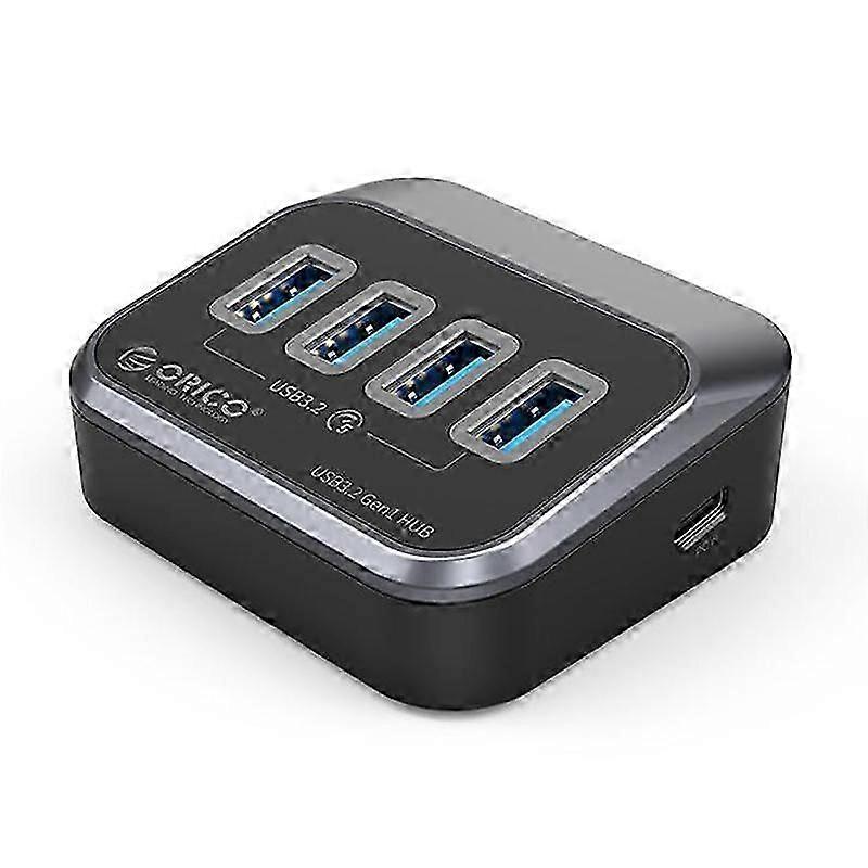 ABS 5Gbps HUB USB3.2 Type C Card Reader Splitter 4 Port Simultaneous Reading Double Interface Data