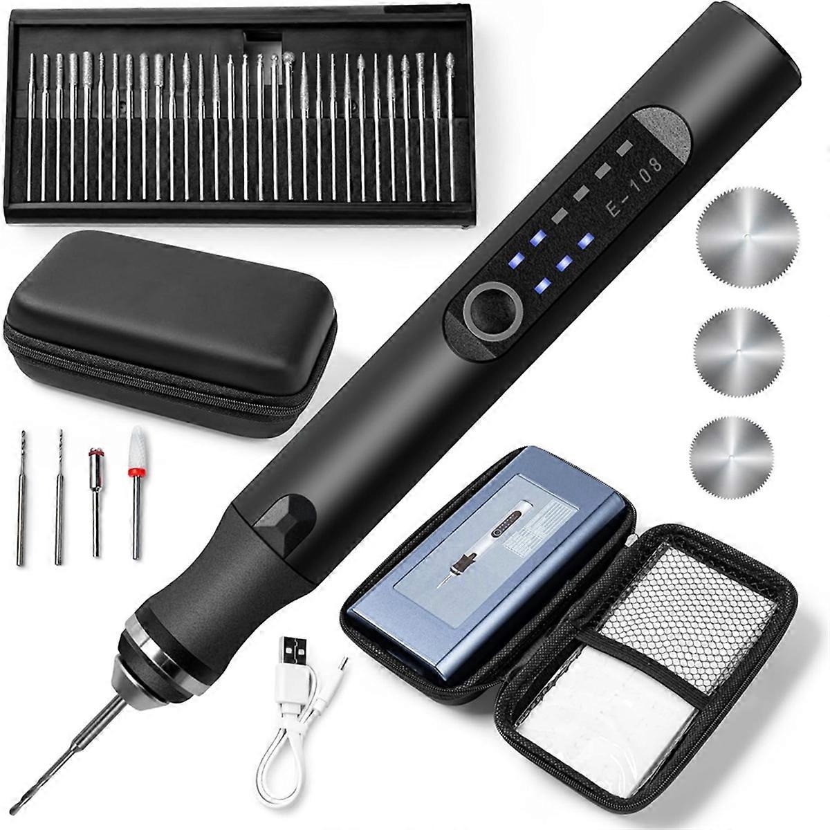 Engraving Pen - Cordless Portable Engraving Paper Pen for Artists Polishing Tools