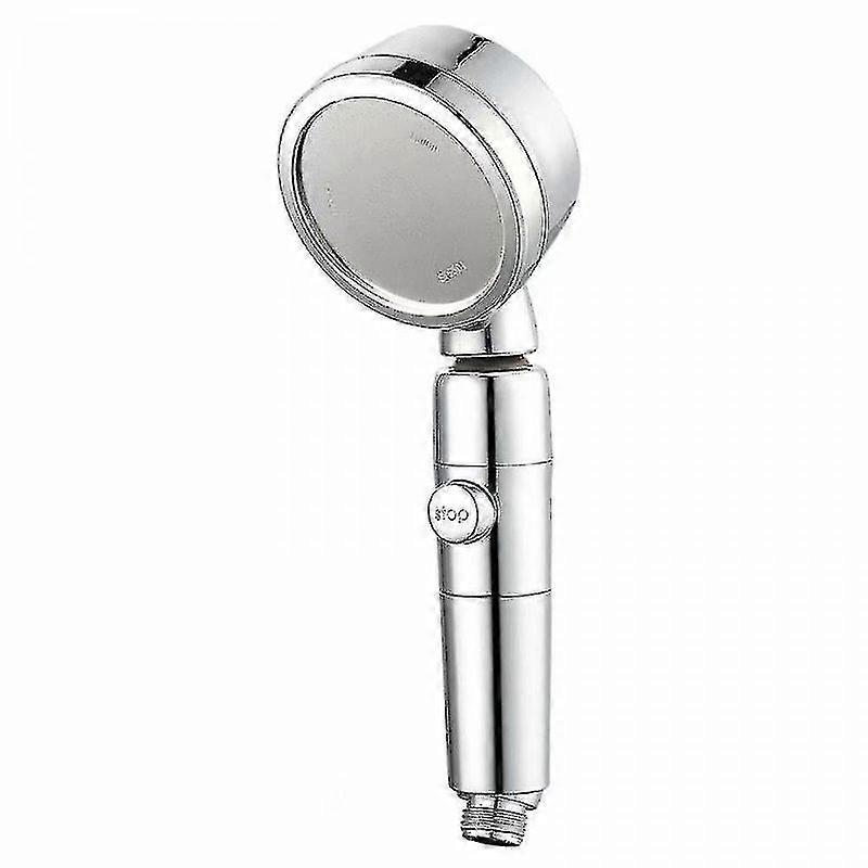 Handheld Universal Pressurized Shower Head (Silver Plated)