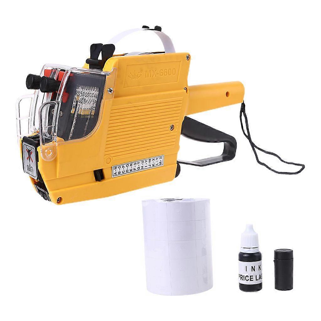 MX-6600 Price Gun Price Numerical Tag Gun Handheld Pricing Labeller