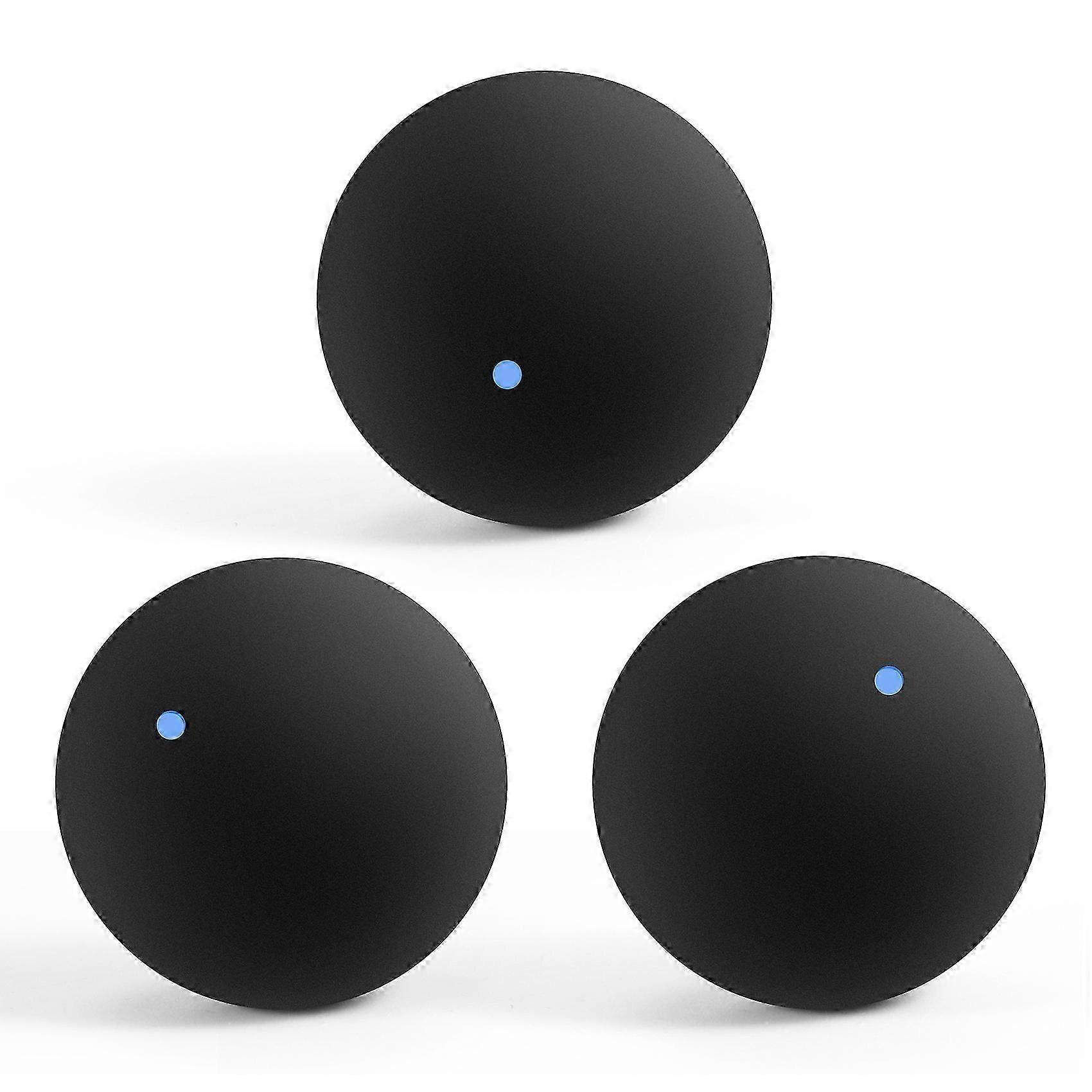 Squash Ball Fast Speed Sports Professional Player Competition Squash(3 Pcs)