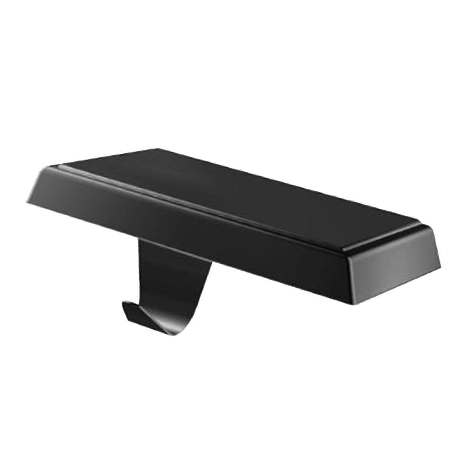 Black Xmas Stocking Hooks for Decoration Fireplace and Home Shelf