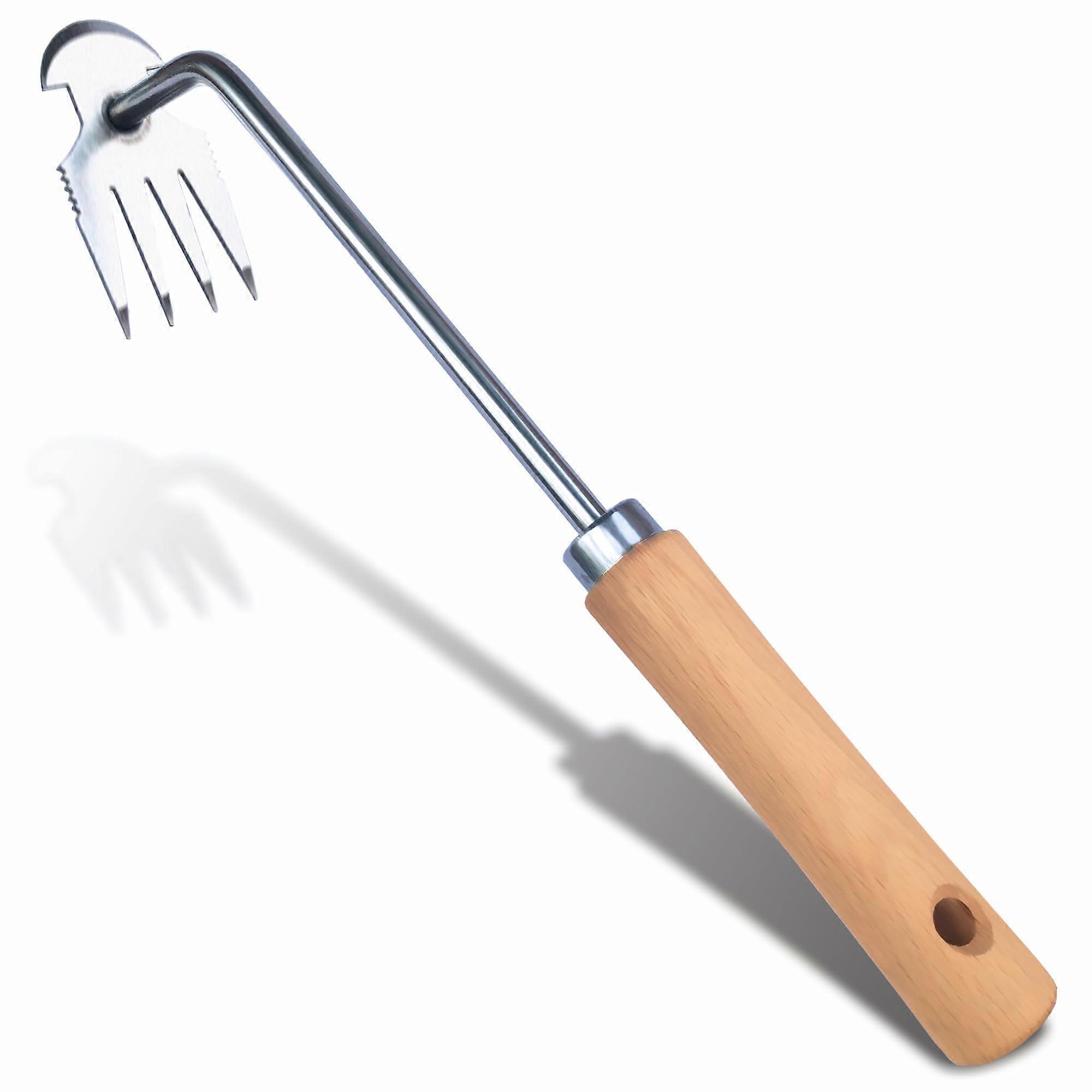 Weed Puller with 4-Claw Weeding Artifact Weeding Uprooting Tool Gardening Hand Tools