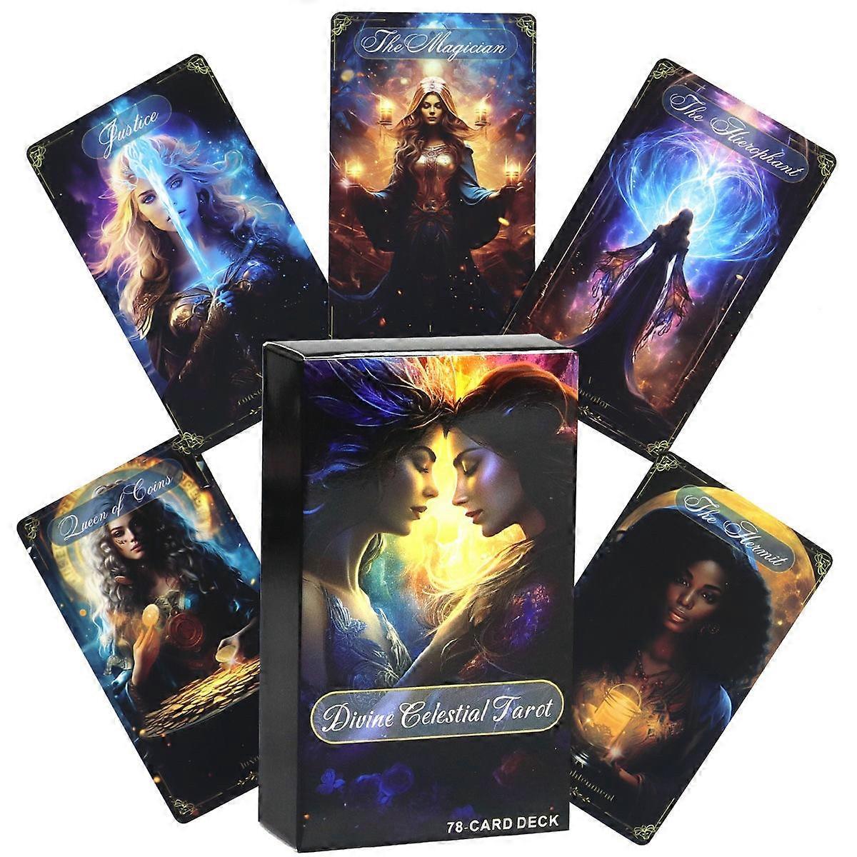 Celestial Tarot Deck: Rider Waite Tarot Cards Divination