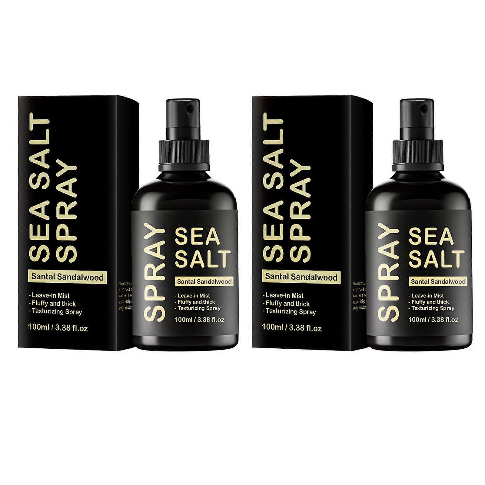 Sea Salt Spray for Hair - Texturizing & Volumizing, Lightweight & Non-Greasy, Infused with Kelp & Vitamin B5 for Men and Women