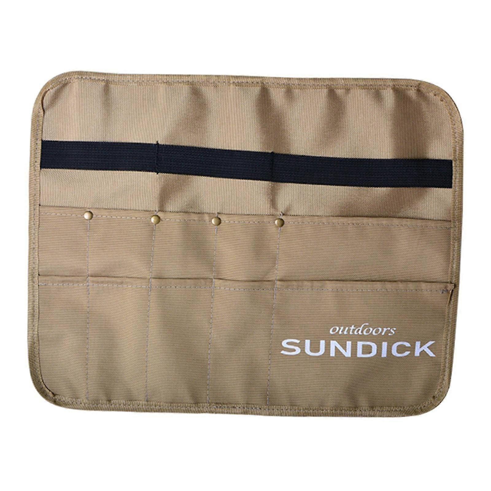 Camping Outdoor Picnic BBQ Tablewares Spoon Fork Storage Bag Triangle Small