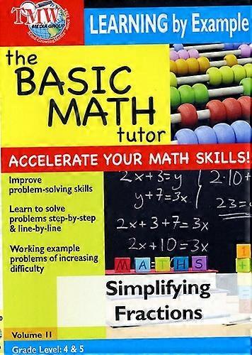 Basic Math Tutor Simplificarea fracțiilor [DVD REGIUNE:1 SUA] SUA import