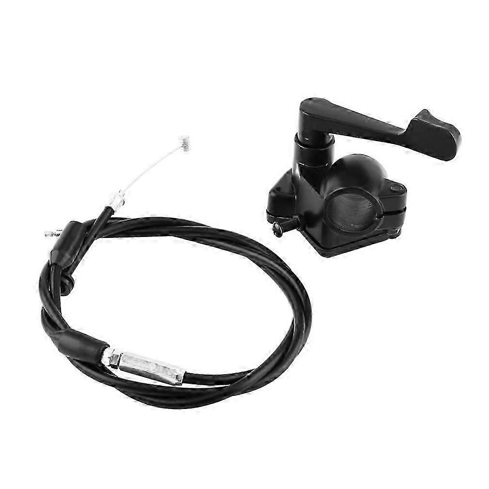 Motorcycle ATV Dirt Bike Thumb Throttle Accelerator Controller Cable Assembly