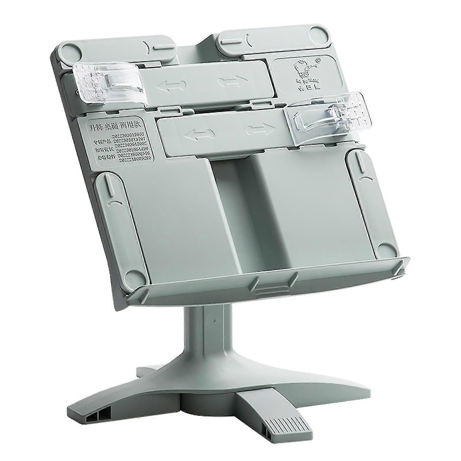 Adjustable Lifting Reading Rack Lightweight Ergonomic Desktop Reading Shelf for Students Portable Comfortable Sturdy Versatile Space Saving