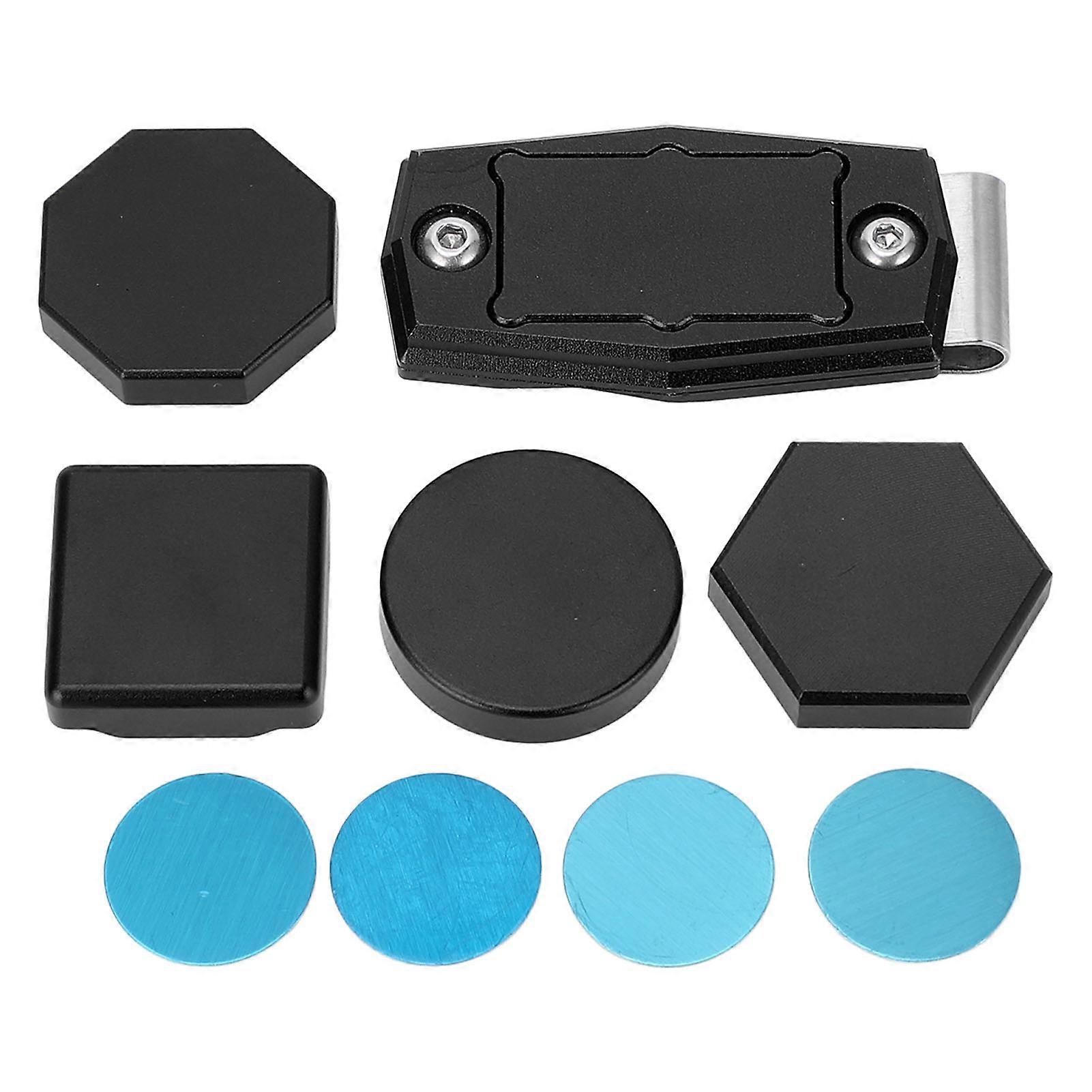 Billiard Magnetic Hexagonal Octagonal Circular Square Aluminum with Clip Pool Chalk Carrying Case
