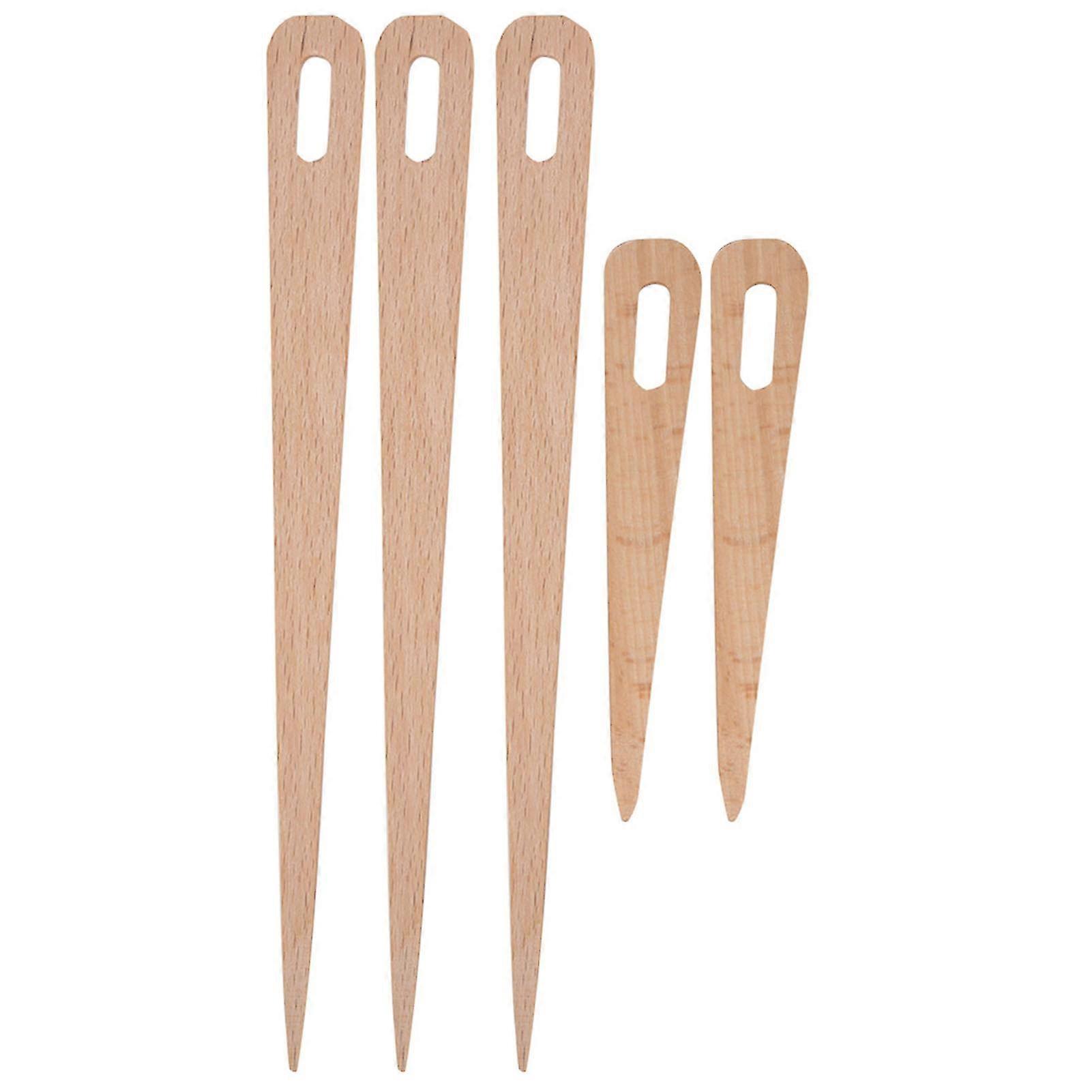 5pcs Diy Big Eye Knitting Weaving Crafts Tools