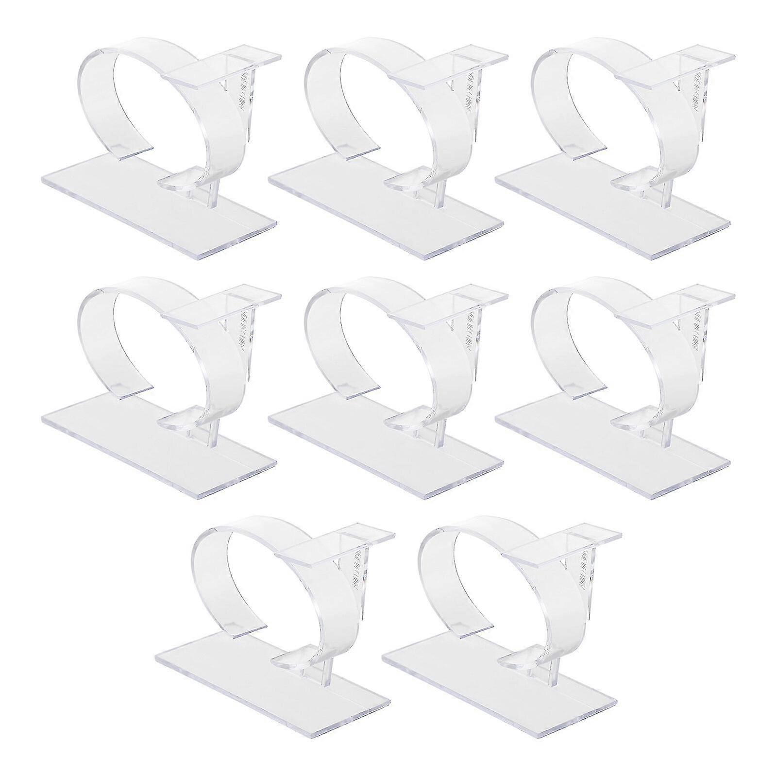 8 Stück Desktop-Ständer Uhr Display Ständer Halter Armband Uhrenhalter Armbanduhr Rack Ständer Halter Uhr