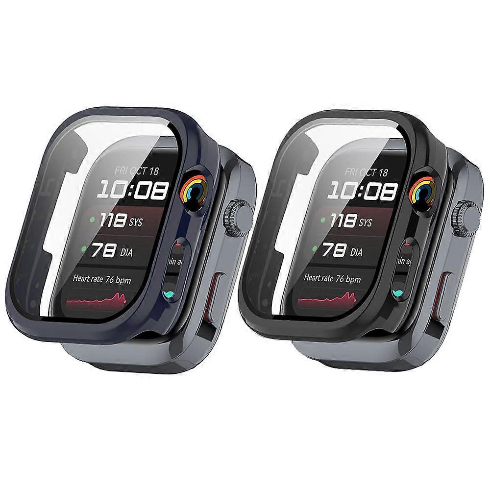 3 Pack Case with Screen Protector for Huawei Watch D2, Ultra Slim Hard PC Case