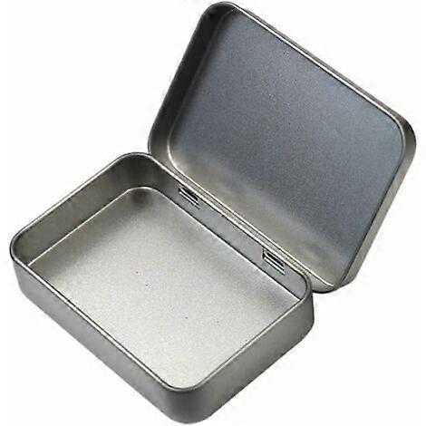 High quality brand new  2pcs 4.5 x 3.3 x 0.86 inch Empty Rectangular Hinged