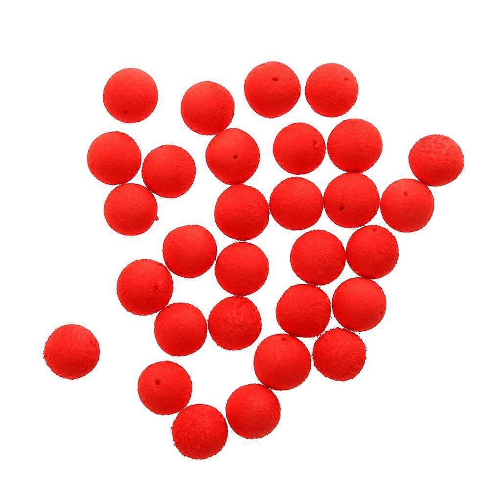 30pcs Reusable Boilies Soft Carp Fishing Floating Ball Beads 10mm