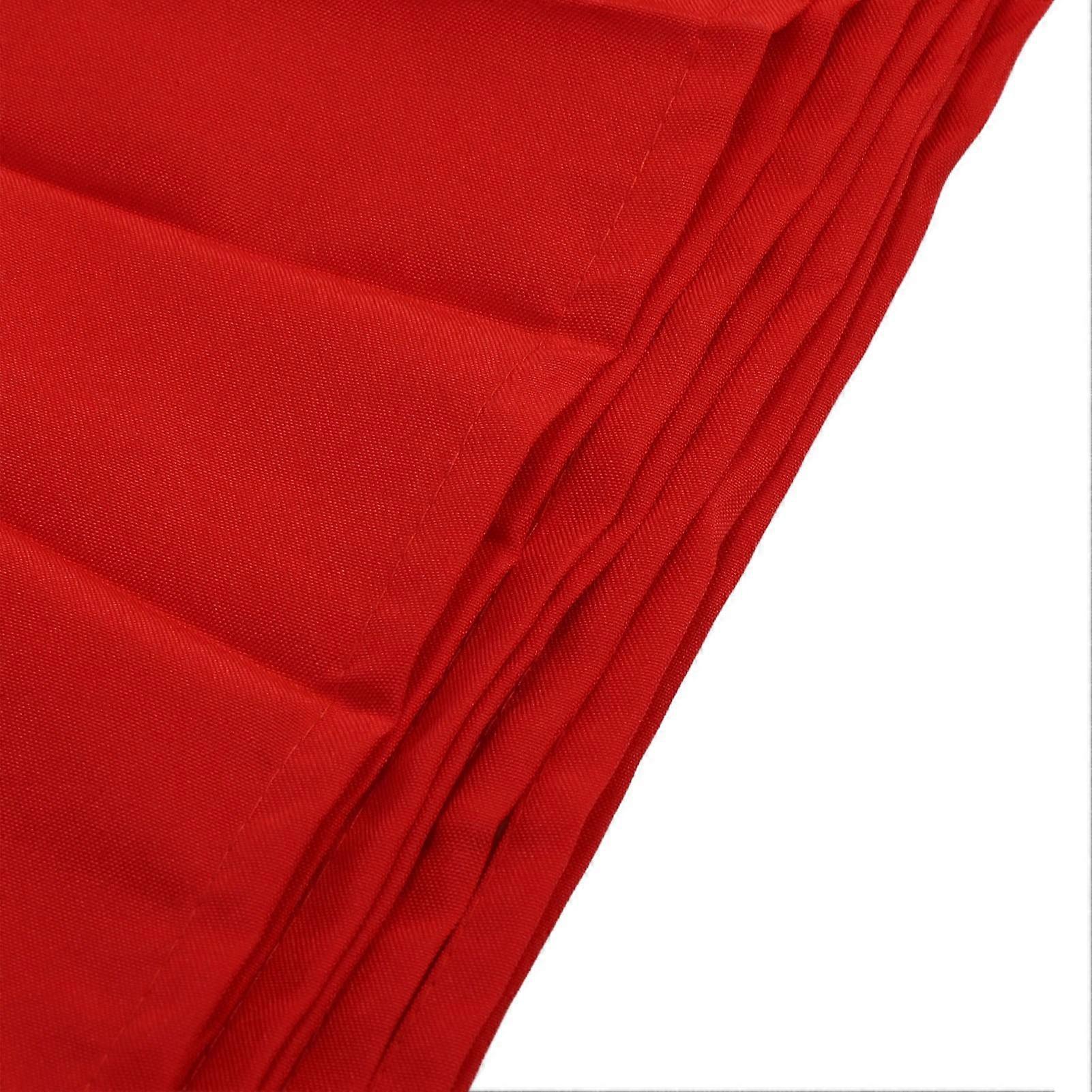 פטיו מטריה חופה עמיד במים מגן UV פוליאסטר חצר מטריה כיסוי עליון חיצוני 8 צלעות מטריה אדומה 3m / 9.8ft