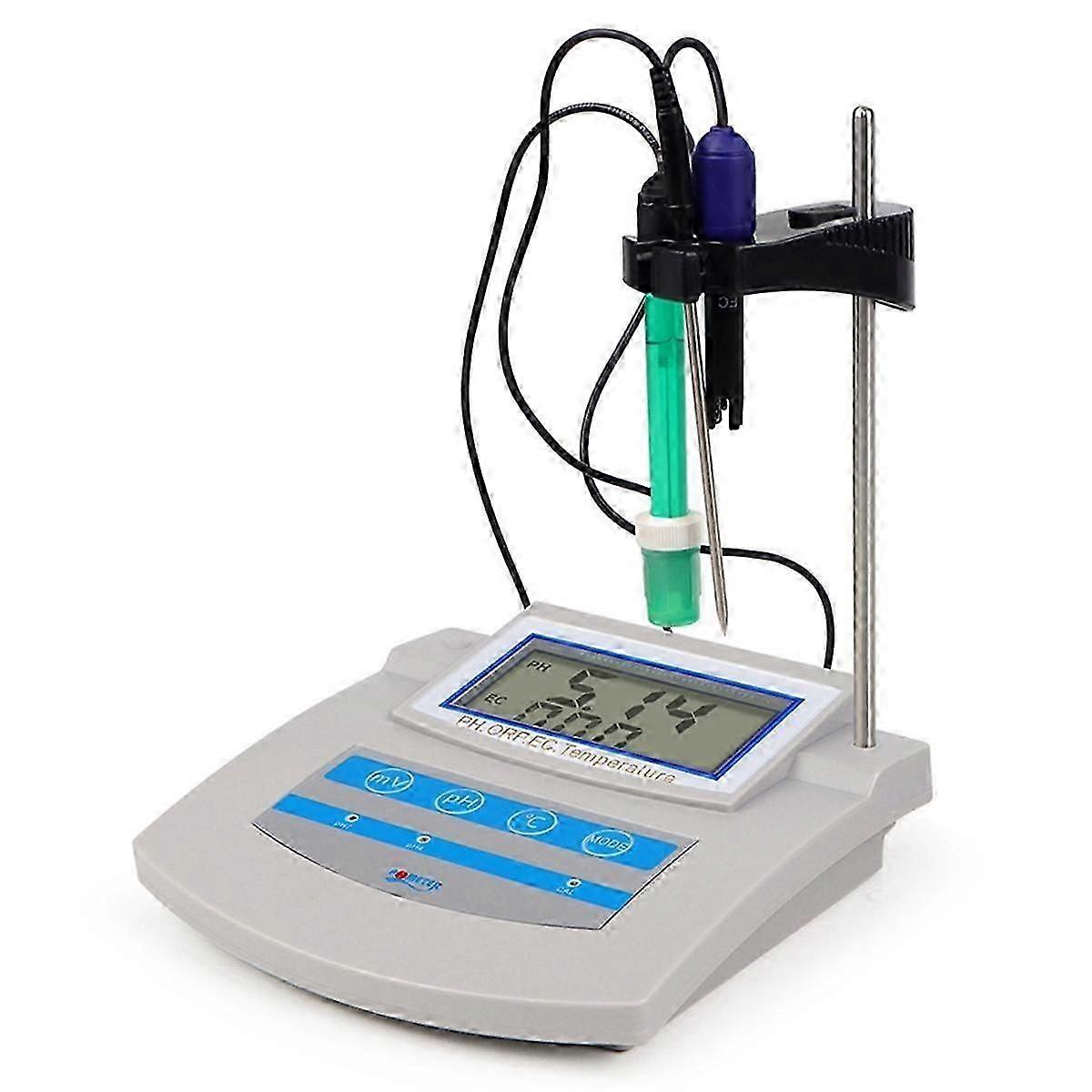 Geeignet für 6-in-1 Wasserqualitätstester PH, TDS, EC, ORP, Temp Benchtop Analyzer für Labor, Aquarium, Pool, Dri-FO SHAN RAN WANG