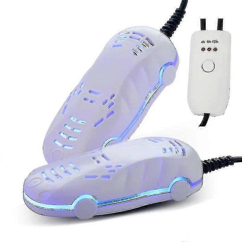 Portable Ptc Safety Heating Car Shape Kids Sock Shoe Dryer With Uv Lam