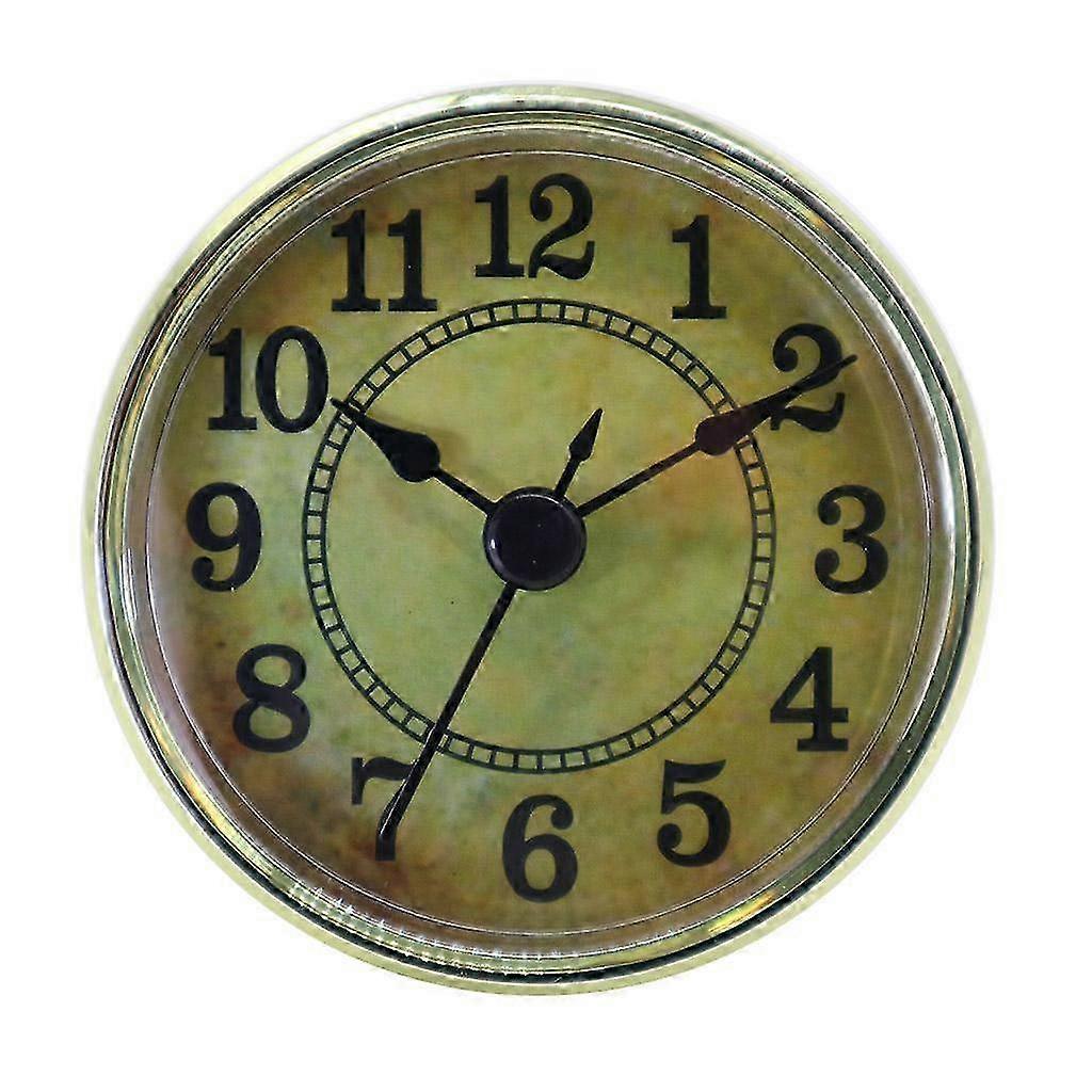 Quartz Watch with Built-in Quartz Mechanism and Plug-in Insert