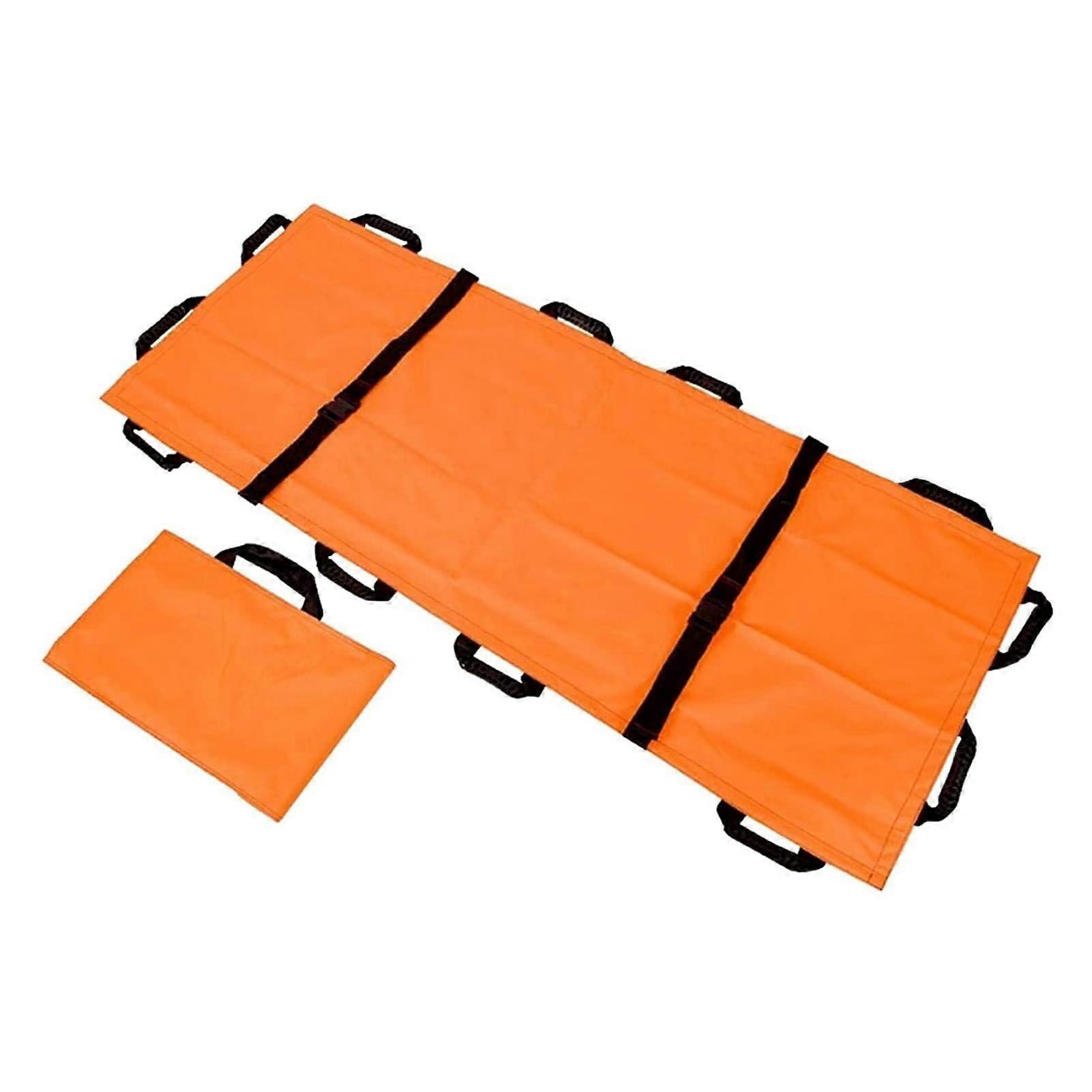 Emergency Stretcher Folding Stretcher Soft Stretcher with 12 Handles, for Hospital Sports Venues Ambulance