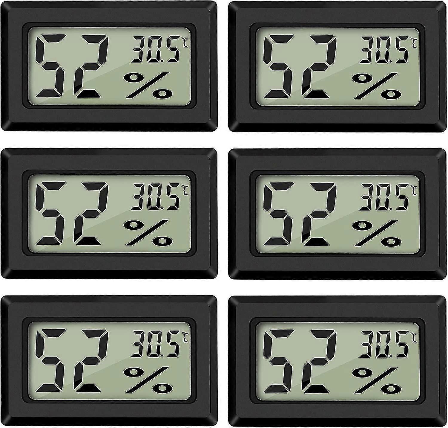 Mini Digital LCD Thermometer Hygrometer Temperature Humidity -50~70 10%~99% RH Portable Thermometer