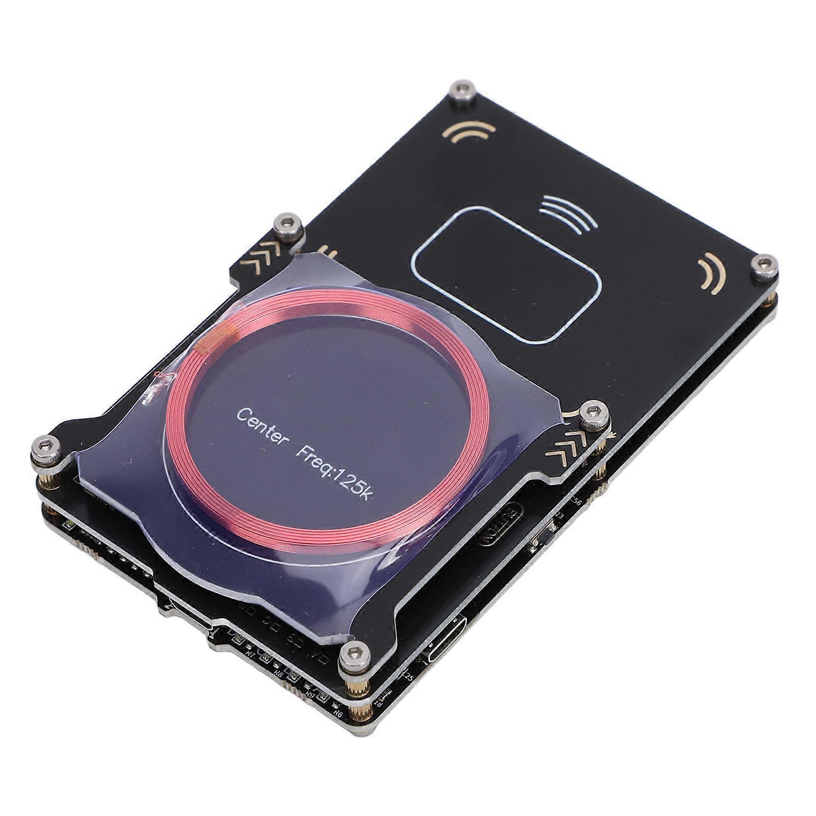 Card Reader NFC Function ID IC Full Band Type C Card Decryptor Decoder for RFID for Access Control 5Pcs T5577 Cards, 3Pcs T5577 Keychains 