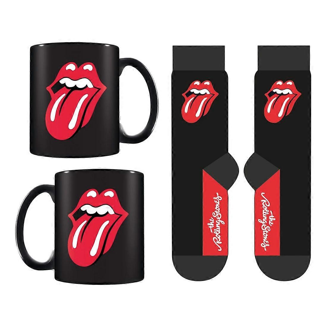 The Rolling Stones Unisex Sock Guitar Tin