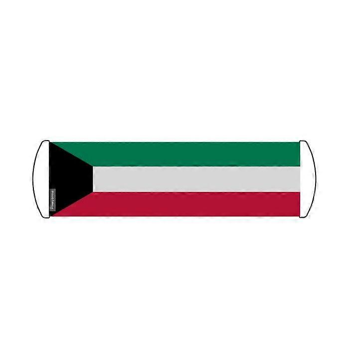 Flag - Kuwait - 24 x 70 cm - Polyester - Waterproof - Double-sided