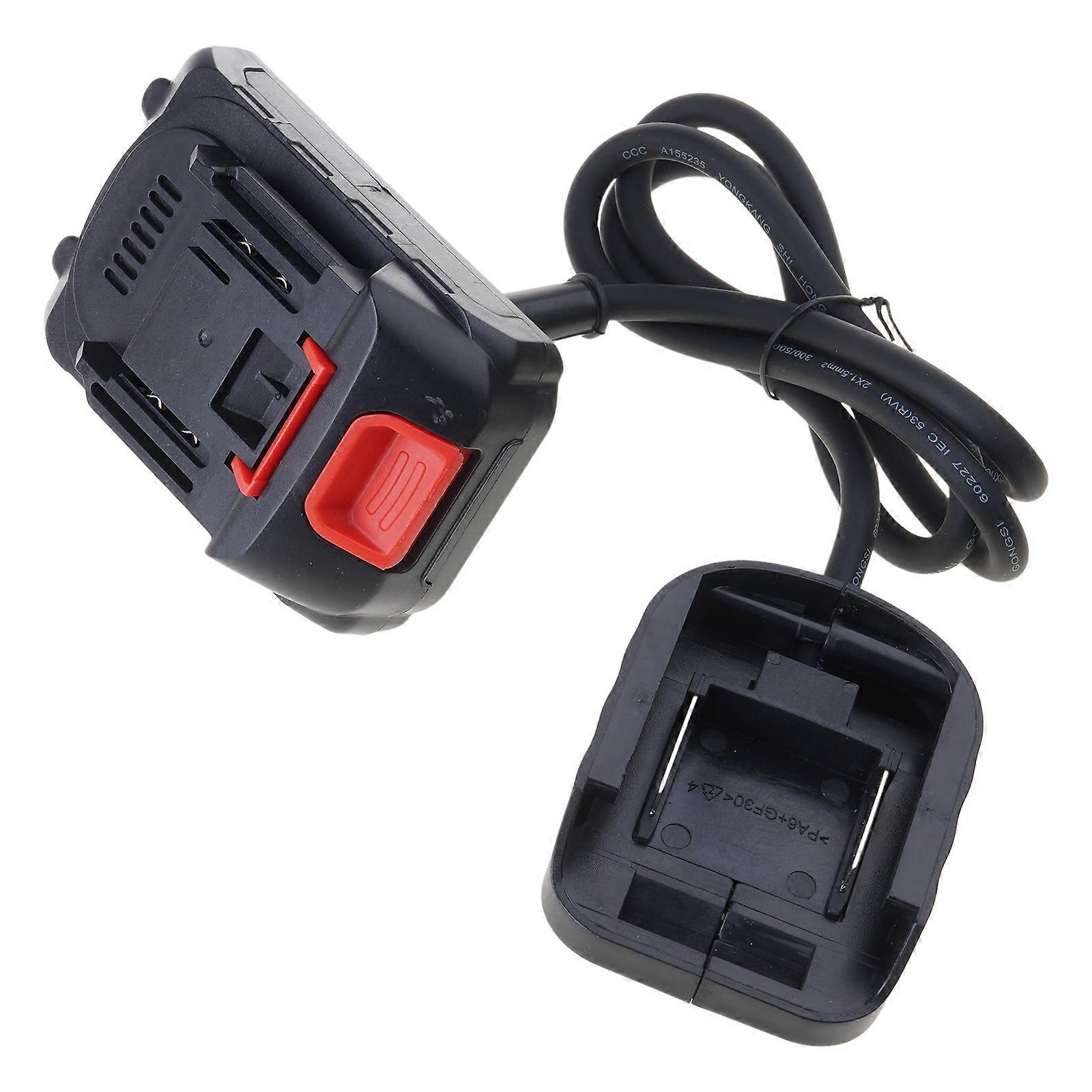 Connection Line for 21V Tools Battery Adapter Line Stable Power in Professional and DIY Applications