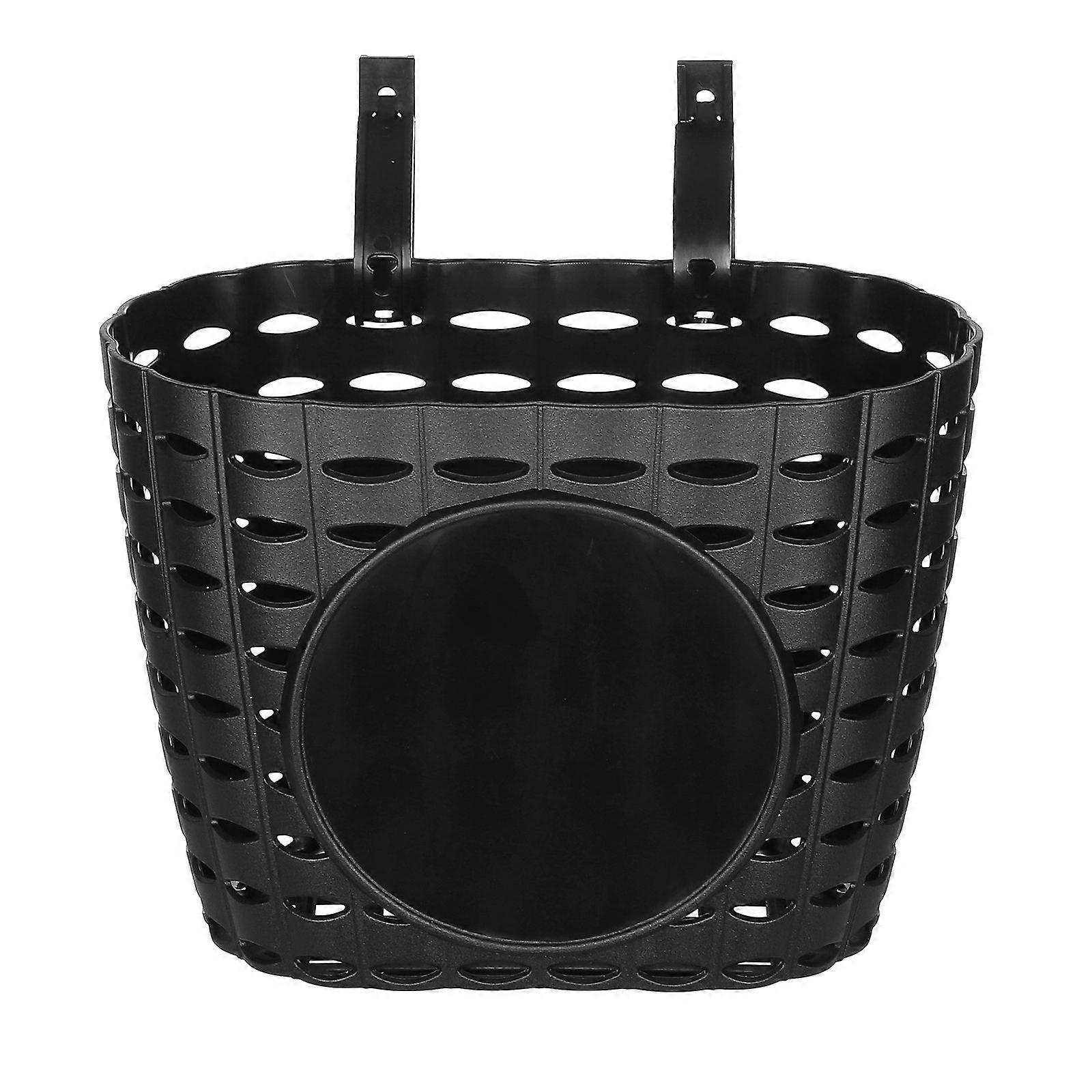 Functional bike basket, resistant to environmental factors, supports effortless transport