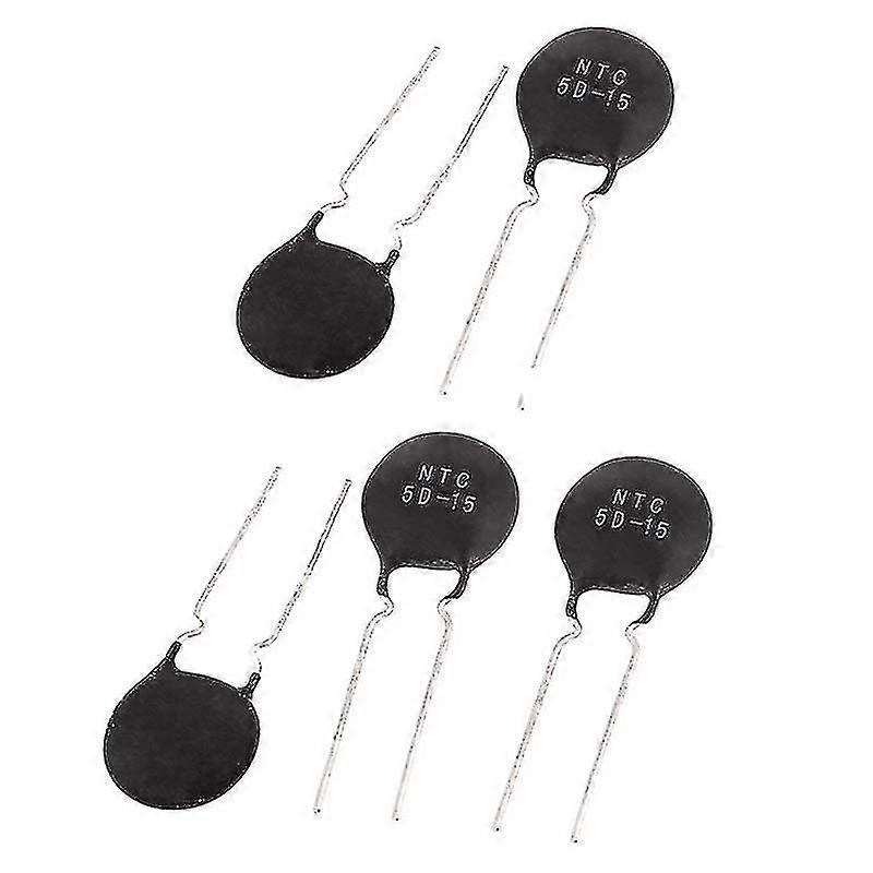 Five-Piece 5D-15 NTC Voltage-Dependent Varistors with MOV and Variable Resistors