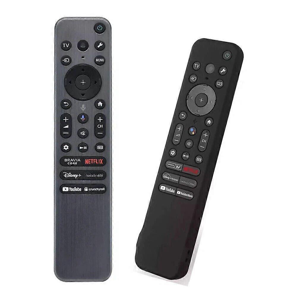 New RMF-TX910U For Sony Backlight Voice LCD TV Remote Control With Silicone Case