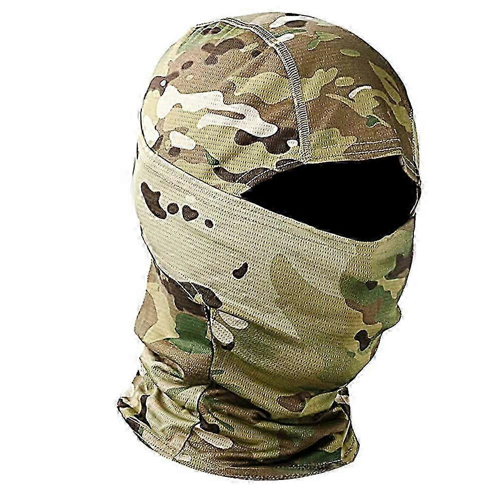 ミリタリーカモバラクラバ - 狩猟、ランニング、オートバイのための戦術的なネックウォーマー