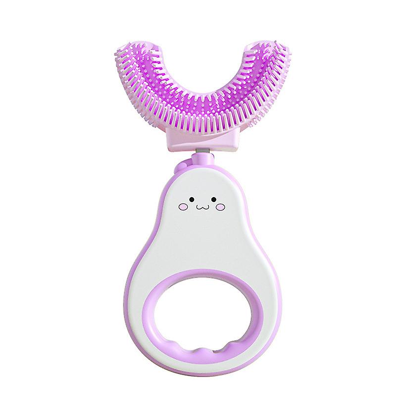 Manual Toothbrush 360 Degree U-shaped Children's Oral Care Cleaning Tool For Kids