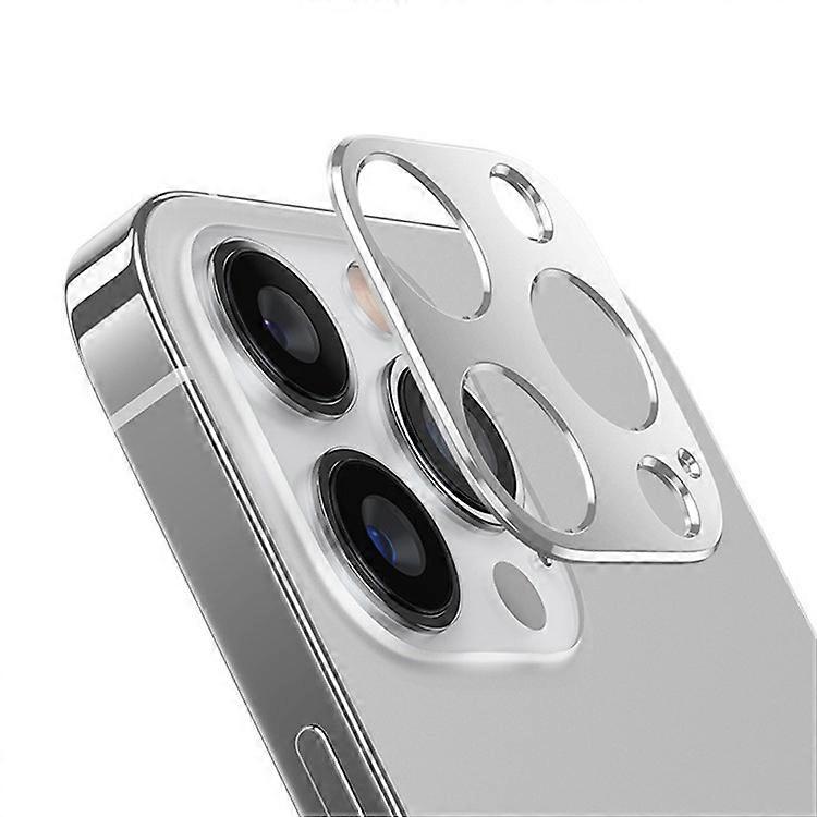 KALEBOL KLB-LPC005 Compatible For iPhone 13 Pro Max / 13 Pro Hollow Lens Protector Aluminum Alloy Phone Camera Bezel Cover