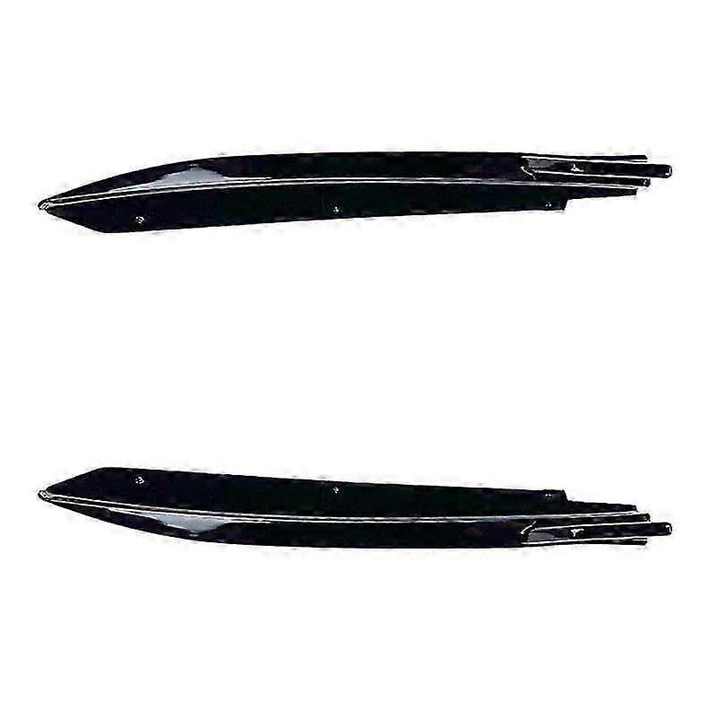 For - 5 Series G30 525I 530I 540I 2017+ Rear Bumper Lip Angle Diffuser Splitter Spoiler Protector B