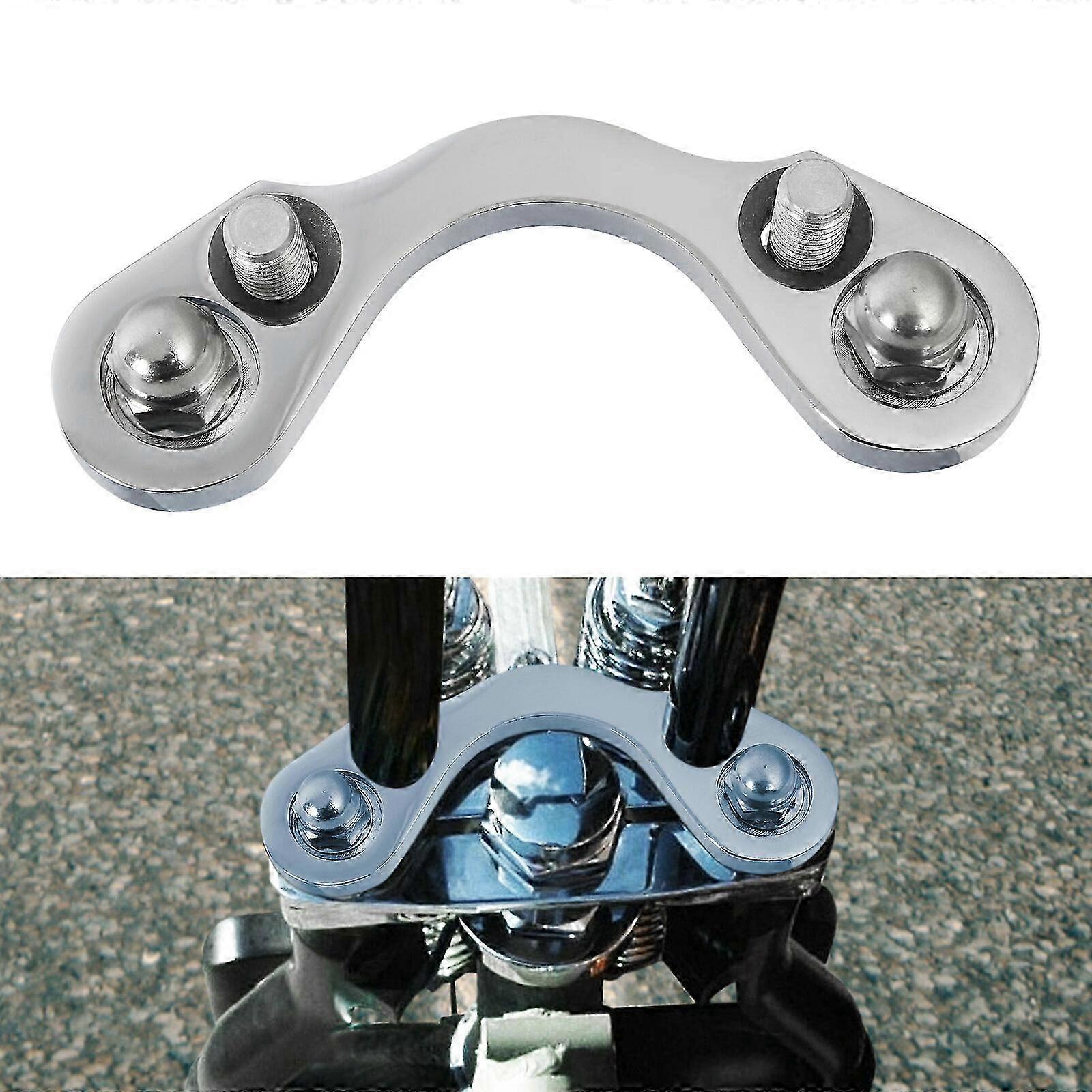 Motorcycle Springer Handlebar Tree Adapter Top Clamp Converter 3.5 4.75 Riser Compatible with Certain Motorcycles