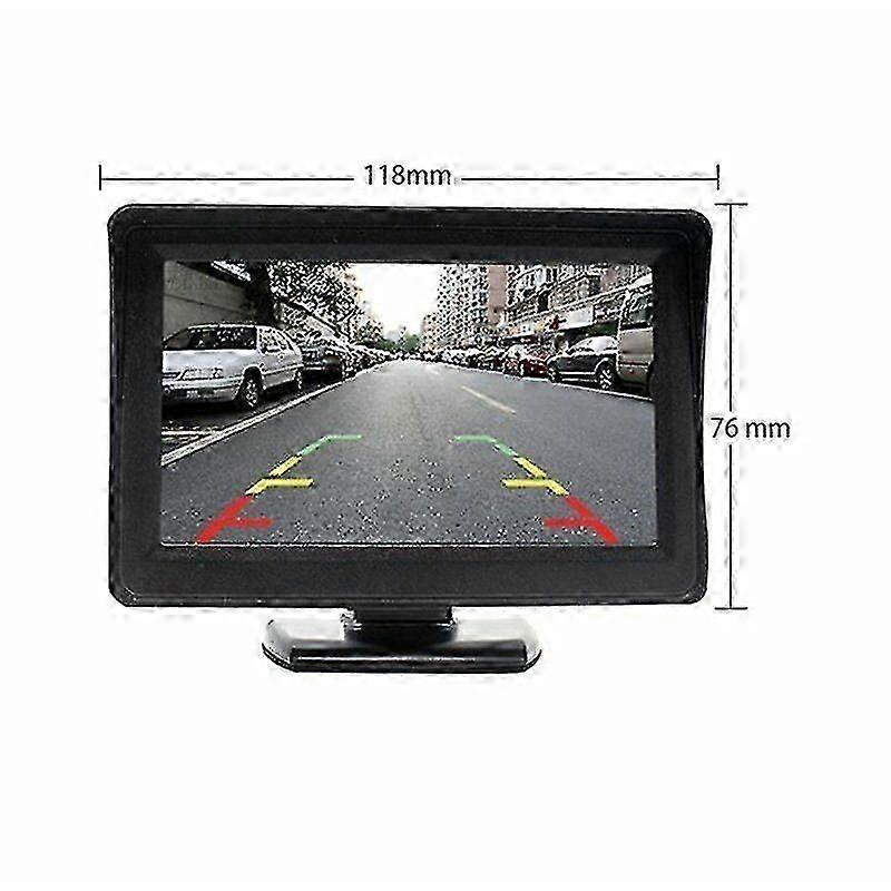 Wireless Backup Camera System Kit for Car/Truck/Van/Pickup/Motorhome 4.3`` Monitor Rear View Backup System