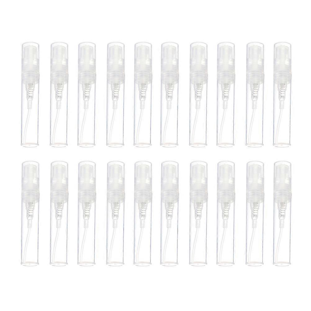 20pcs Refillable Mini Perfume Spray Bottles Leak Proof Portable Atomizer for Travel & Daily Use – Suitable for Toner, Essential Oils, Liquids