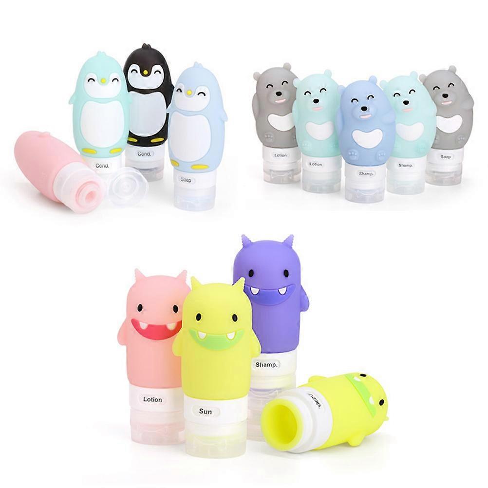 Travel Liquid Containers Portable Travel Bottles For Users Who Need To Carry Liquids 90ml Silicone 2Pcs