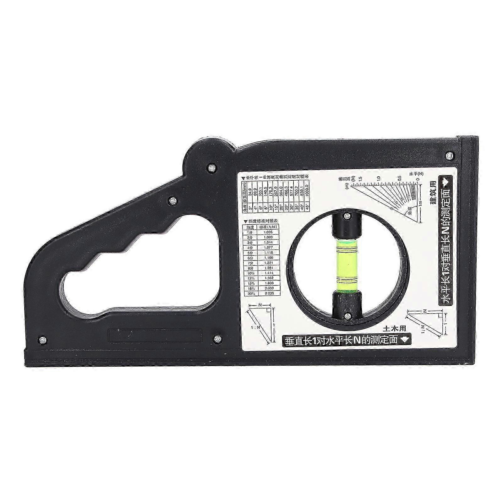 Slope Measuring Instrument Multifunctional Clear Scale Fluorescent Blister Design Measuring Instrument