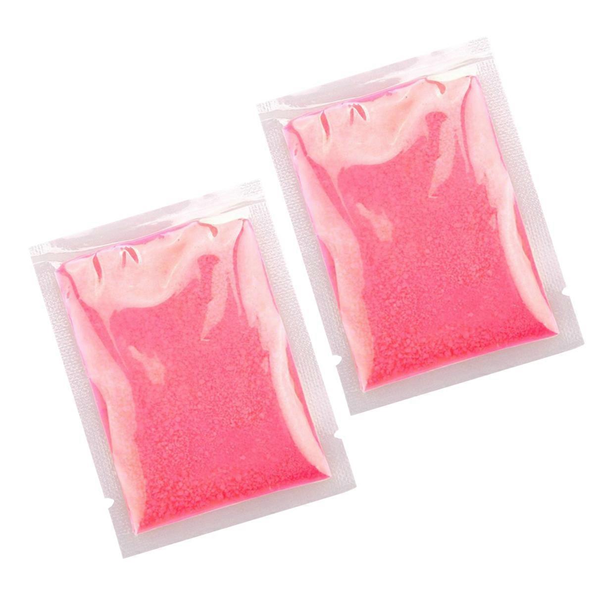 Φθορίζουσα σκόνη σκονών Glitter χειροτεχνίας Rosy 20g λάμψη στο σκοτάδι για την εσωτερική και εξωτερική διακόσμηση 2Set